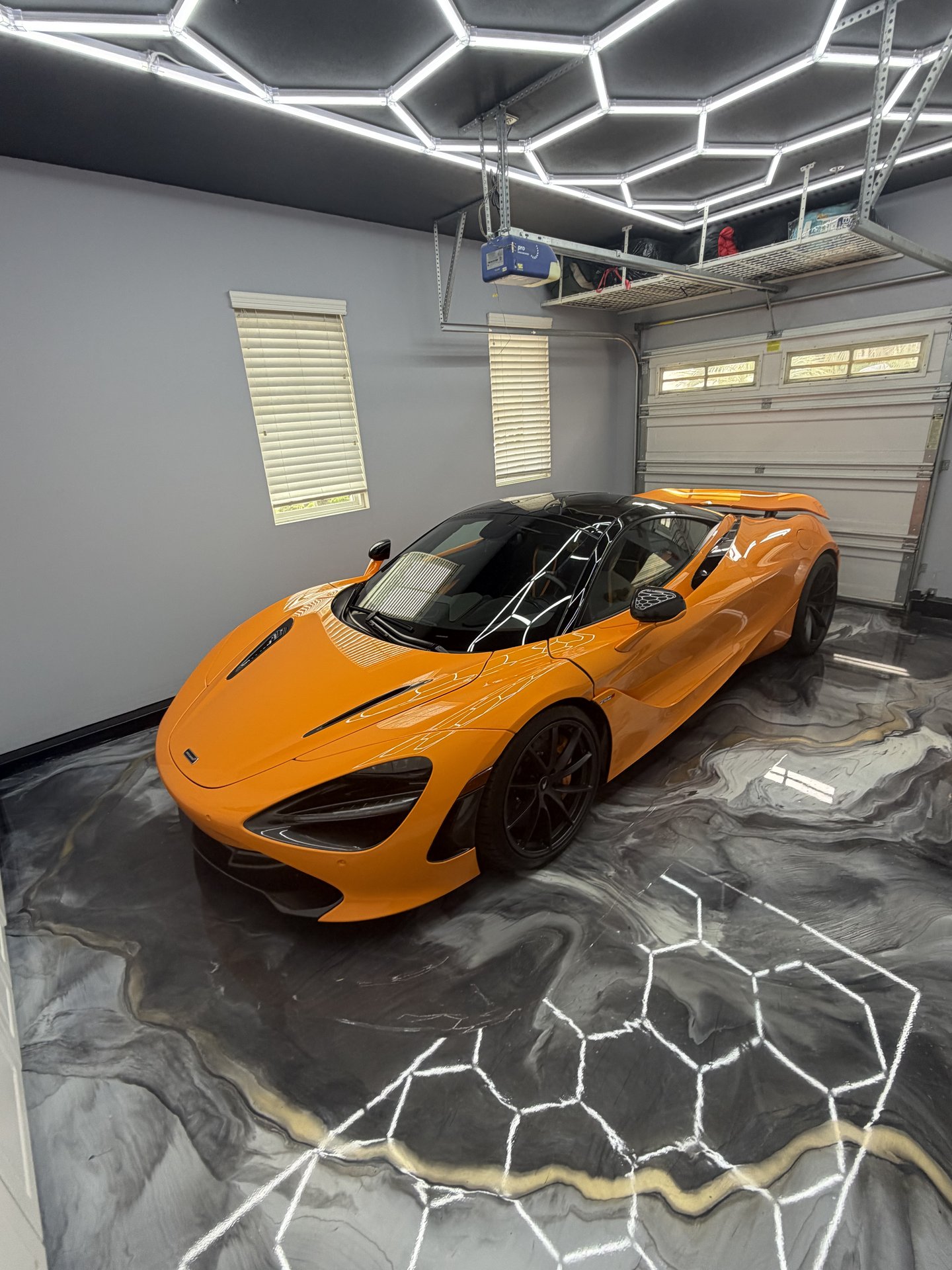 Luxury Garage — Metallic Swirl